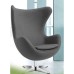 Egg Lounge Fabric Chair (Online Only)