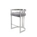 Lynda Pub Chair Silver (online only) Lynda Pub Chair Silver (online only)