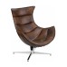 Retro Leather Longe Chair (Online Only)
