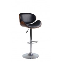 ST-7510 Black PU with Wood Backing Adjustable Bar Chair. SET OF 2 CHAIRS (Online only) ST-7510 Black PU with Wood Backing Adjustable Bar Chair. SET OF 2 CHAIRS (Online only)