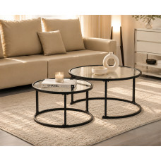 IF-2611 Set of 2 Nesting Coffee Tables (Online only)