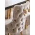 C-1285 Creme Velvet Dining Chair. SALE JUST SET OF 2 CHAIRS.(Online Only) C-1285 Creme Velvet Dining Chair. SALE JUST SET OF 2 CHAIRS.(Online Only)