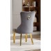 C-1450 Grey Velvet and Gold Legs Dining chair .SALE JUST SET OF 2 CHAIRS (Online only) C-1450 Grey Velvet and Gold Legs Dining chair .SALE JUST SET OF 2 CHAIRS (Online only)