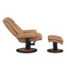 IF-6201-M Push Back Recliner with Ottoman (Online Only)