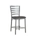 ST-1004 Black PU Pub Stool. (SET OF 2 CHAIRS) (Online only)