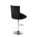 ST-6021 Black Velvet Bar Stool with Deep Tufting. (Online only) ST-6021 Black Velvet Bar Stool with Deep Tufting. (Online only)