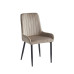 T-1510 Wood Top With Black Steel Legs Dining Table (Online Only)