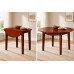 IF-1012   Espresso & Dirty Oak 3pc Dinette Set  (Online Only)