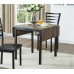 T-1023 Extension Distressed Wooden Table With 2 x 9”Drop Leaves (Online Only)