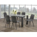T-1449 Clear Glass 59 " With Grey Wooden Legs Dining Table (Online only) T-1449 Clear Glass 59 " With Grey Wooden Legs Dining Table (Online only)
