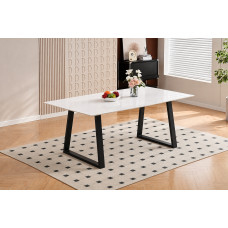 T-1550 Sintered Stone Top Dining Table. (Online Only) T-1550 Sintered Stone Top Dining Table. (Online Only)