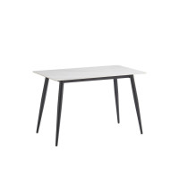 T-1630 Sintered Stone Top in Snowy White Marble Finish Dining Table (Online Only )