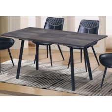 T-1814 Wooden Dining Table with self-Storing Butterfly Extension Leaf (Online only)