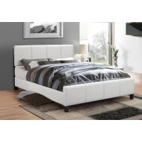IF-174 White PU with Adjustable Headboard Single, Double, Queen size bed.(Online only) IF-174 White PU with Adjustable Headboard Single, Double, Queen size bed.(Online only)