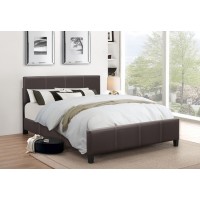 IF-176 Espresso PU Single, Double, Queen size bed. (Online only) IF-176 Espresso PU Single, Double, Queen size bed. (Online only)