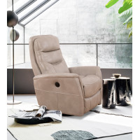 IF-6301-M Power Recliner Chair. Soft Stone Colour PU.(Online only) IF-6301-M Power Recliner Chair. Soft Stone Colour PU.(Online only)