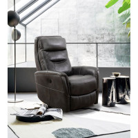 IF-6302-M Power Recliner Chair. Soft Grey PU.(Online only) IF-6302-M Power Recliner Chair. Soft Grey PU.(Online only)