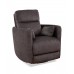 IF-6341 Recliner Chair. Soft Gun Metal Fabric.(Online Only)