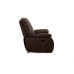 IF-6351-M Recliner Chair.Brown Elephant Skin Fabric (online only)