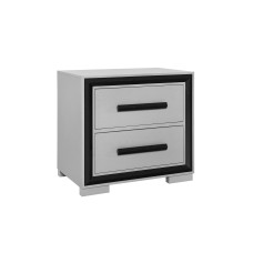 Amelia-Black Night Stand (Online Only)