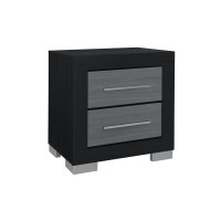 Emma (Black-Grey) Night Stand (Online Only)
