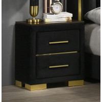 IF-100 Night Stand , Black Velvet (Online Only)