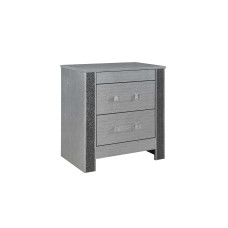 Logan-Silver Night Stand (Online Only)
