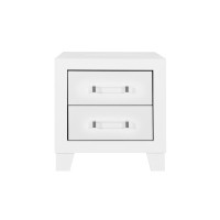 Luccia-White Night Stand (Online Only) Luccia-White Night Stand (Online Only)