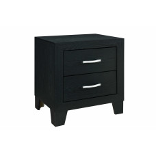 Reid-Black Night Stand (Online Only)