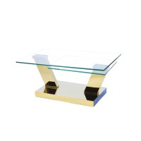 Manhattan Gold Extendable coffee table. (Online only)