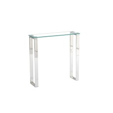 Delta Console Table Slim Size Silver (Online Only)