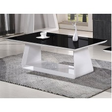 Julius Black Tempered Glass Coffee Table (Online only)