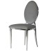 Zara PU Silver Dining Chair (Online Only) Zara PU Silver Dining Chair (Online Only)