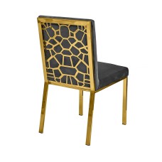 Chicago Gold Dining Chair (Online only)
