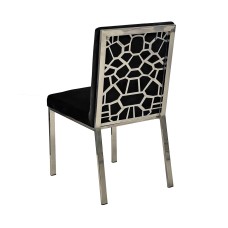 Chicago Silver Dining Chair (Online only)