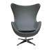 Egg Lounge Leather Chair (Online Only)