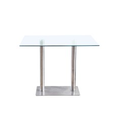 Euro Bar Clear Glass Top 24" x 48 "(Online Only)