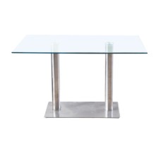 Euro  Dining Table Glass Top 30 " x 44" (Online only)