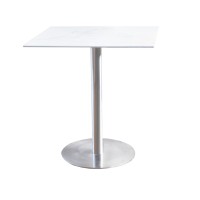 Hurricane 30"x 30"  Dining Table Marble Glass (Online only)