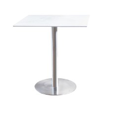 Hurricane 30"x 30"  Dining Table Marble Glass (Online only)