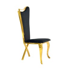 Morrocco Dining Chair Gold (Online only)